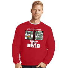 Load image into Gallery viewer, Shirts Crewneck Sweater, Unisex / Small / Red Sheep Of The Dead