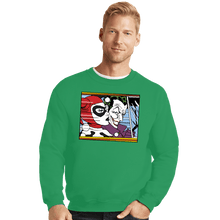 Load image into Gallery viewer, Shirts Crewneck Sweater, Unisex / Small / Irish Green In The Jokermobile