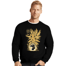 Load image into Gallery viewer, Shirts Crewneck Sweater, Unisex / Small / Black Digital Hope Within