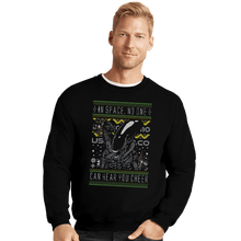 Load image into Gallery viewer, Daily_Deal_Shirts Crewneck Sweater, Unisex / Small / Black A Very Xeno Christmas