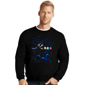 Shirts Crewneck Sweater, Unisex / Small / Black Teamwork