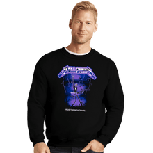 Load image into Gallery viewer, Daily_Deal_Shirts Crewneck Sweater, Unisex / Small / Black Ride The Nightmare
