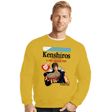 Load image into Gallery viewer, Secret_Shirts Crewneck Sweater, Unisex / Small / Gold Kenshir-o's