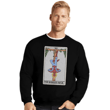 Load image into Gallery viewer, Shirts Crewneck Sweater, Unisex / Small / Black The Hanged Man