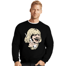 Load image into Gallery viewer, Secret_Shirts Crewneck Sweater, Unisex / Small / Black Drew Scream