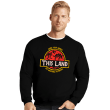 Load image into Gallery viewer, Daily_Deal_Shirts Crewneck Sweater, Unisex / Small / Black This Land