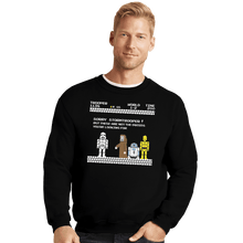 Load image into Gallery viewer, Shirts Crewneck Sweater, Unisex / Small / Black Sorry Trooper