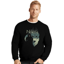 Load image into Gallery viewer, Shirts Crewneck Sweater, Unisex / Small / Black King In The North