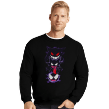Load image into Gallery viewer, Shirts Crewneck Sweater, Unisex / Small / Black Ghostly Terror