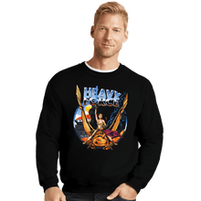 Load image into Gallery viewer, Daily_Deal_Shirts Crewneck Sweater, Unisex / Small / Black Heavy Force