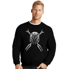 Load image into Gallery viewer, Shirts Crewneck Sweater, Unisex / Small / Black Bounty Skull
