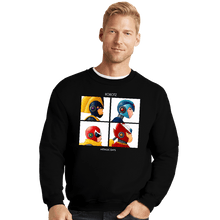 Load image into Gallery viewer, Daily_Deal_Shirts Crewneck Sweater, Unisex / Small / Black Metallic Dayz
