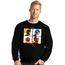 Load image into Gallery viewer, Daily_Deal_Shirts Crewneck Sweater, Unisex / Small / Black Metallic Dayz