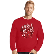 Load image into Gallery viewer, Shirts Crewneck Sweater, Unisex / Small / Red SNK