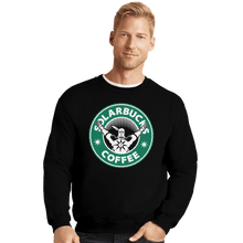Load image into Gallery viewer, Shirts Crewneck Sweater, Unisex / Small / Black Wake Up And Praise The Coffee
