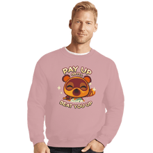 Load image into Gallery viewer, Shirts Crewneck Sweater, Unisex / Small / Pink Pay Up