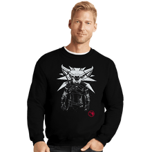 Load image into Gallery viewer, Daily_Deal_Shirts Crewneck Sweater, Unisex / Small / Black Hunting Monsters
