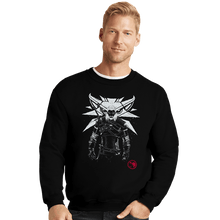 Load image into Gallery viewer, Daily_Deal_Shirts Crewneck Sweater, Unisex / Small / Black Hunting Monsters
