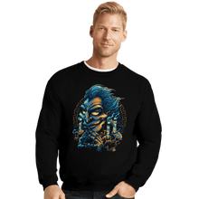 Load image into Gallery viewer, Daily_Deal_Shirts Crewneck Sweater, Unisex / Small / Black King Of The Underworld