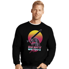 Load image into Gallery viewer, Shirts Crewneck Sweater, Unisex / Small / Black Beast Mode
