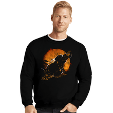 Load image into Gallery viewer, Shirts Crewneck Sweater, Unisex / Small / Black The Leaf On The Wind
