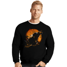 Load image into Gallery viewer, Shirts Crewneck Sweater, Unisex / Small / Black The Leaf On The Wind