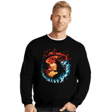 Load image into Gallery viewer, Daily_Deal_Shirts Crewneck Sweater, Unisex / Small / Black Atomic Destruction