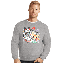 Load image into Gallery viewer, Secret_Shirts Crewneck Sweater, Unisex / Small / Sports Grey M & R Maid Cafe