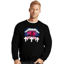 Load image into Gallery viewer, Secret_Shirts Crewneck Sweater, Unisex / Small / Black Master Of Metal