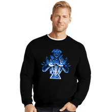 Load image into Gallery viewer, Secret_Shirts Crewneck Sweater, Unisex / Small / Black My Trap Card