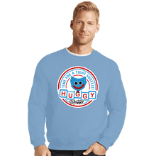Load image into Gallery viewer, Daily_Deal_Shirts Crewneck Sweater, Unisex / Small / Powder Blue A Tight Squeeze