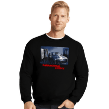 Load image into Gallery viewer, Secret_Shirts Crewneck Sweater, Unisex / Small / Black Paranomal Friday