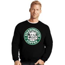 Load image into Gallery viewer, Shirts Crewneck Sweater, Unisex / Small / Black Starbowsette Coffee