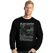 Load image into Gallery viewer, Daily_Deal_Shirts Crewneck Sweater, Unisex / Small / Black Black Sunshine