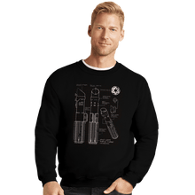 Load image into Gallery viewer, Daily_Deal_Shirts Crewneck Sweater, Unisex / Small / Black Darkside Schematics