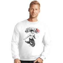 Load image into Gallery viewer, Shirts Crewneck Sweater, Unisex / Small / White Merman Zoolander