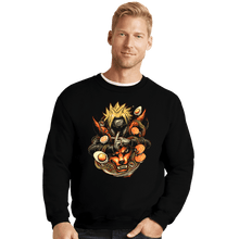Load image into Gallery viewer, Shirts Crewneck Sweater, Unisex / Small / Black Power Of Fusions