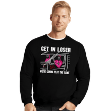 Load image into Gallery viewer, Secret_Shirts Crewneck Sweater, Unisex / Small / Black Play The Game