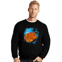 Load image into Gallery viewer, Shirts Crewneck Sweater, Unisex / Small / Black That's No Moon