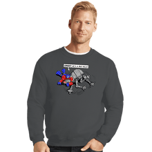 Load image into Gallery viewer, Secret_Shirts Crewneck Sweater, Unisex / Small / Charcoal Prime Hunter!
