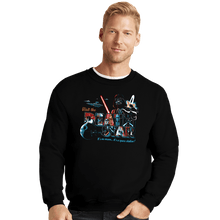 Load image into Gallery viewer, Shirts Crewneck Sweater, Unisex / Small / Black Visit The Death Star