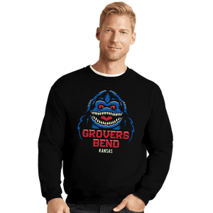 Shirts Crewneck Sweater, Unisex / Small / Black Krites