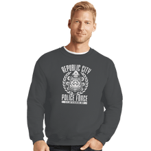 Load image into Gallery viewer, Shirts Crewneck Sweater, Unisex / Small / Charcoal Metal Is Enduring