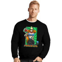 Load image into Gallery viewer, Daily_Deal_Shirts Crewneck Sweater, Unisex / Small / Black Power-Ups