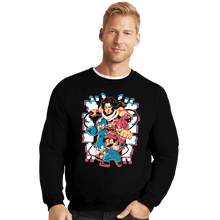 Load image into Gallery viewer, Shirts Crewneck Sweater, Unisex / Small / Black Hero Memories