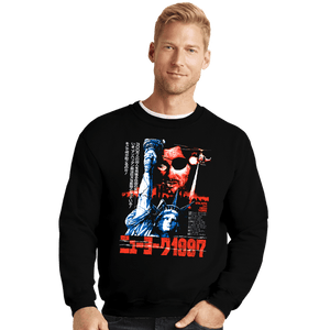 Daily_Deal_Shirts Crewneck Sweater, Unisex / Small / Black Escape From 1997