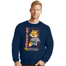 Load image into Gallery viewer, Daily_Deal_Shirts Crewneck Sweater, Unisex / Small / Navy Star Prowler