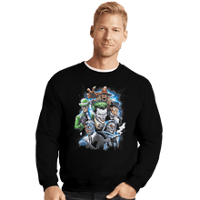 Load image into Gallery viewer, Shirts Crewneck Sweater, Unisex / Small / Black Gotham Villains