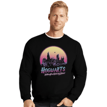Load image into Gallery viewer, Shirts Crewneck Sweater, Unisex / Small / Black Old School Of Magic