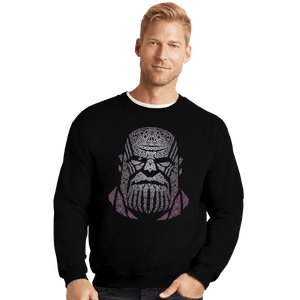 Shirts Crewneck Sweater, Unisex / Small / Black Titan